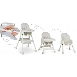 Scaun de masa 3in1 transformabil in scaunel clasic