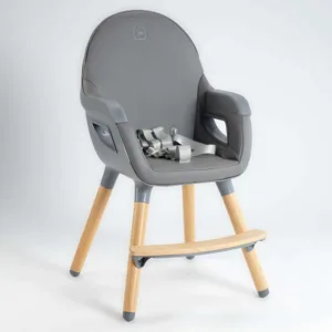 Scaun de masa BabyGo transformabil Scandi Grey