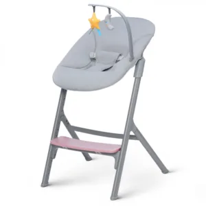 Scaun de masa Kinderkraft Livy pink + leagan Calmee pink