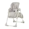 Scaun de masa Kinderkraft Yummy pliabil grey