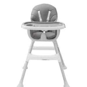 Scaun de masa Little Mom 3in1 cu cos pentru accesorii Modern Grey