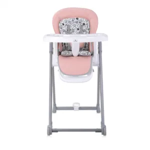 Scaun de masa Party reglabil cadru din aluminiu Mellow Rose Leather