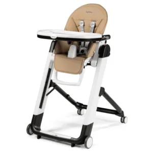 Scaun de masa Peg Perego Siesta 2 in 1 Follow Me Noce