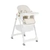 Scaun de masa bebelusi Moni Lindo Alb