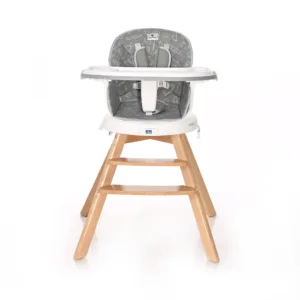 Scaun de masa cu sezut rotativ Napoli 3 in 1 Grey Candy