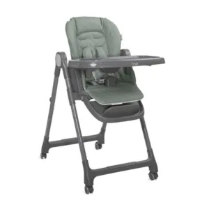 Scaun de masa inalt pentru copii Lorelli Chef Green Leather 3 in 1