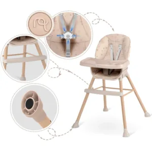 Scaun de masa multifunctional 3in1 Nukido cu utilizare versatila