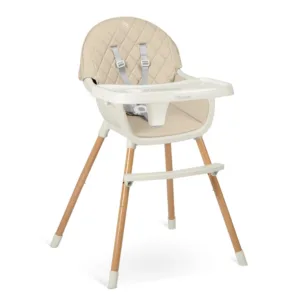 Scaun de masa multifunctional 3in1 pentru copii cu masuta reglabila si detasabila