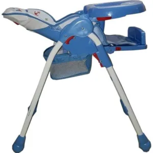 Scaun de masa pentru copii Baby Care Albastru reglabil in 3 trepte