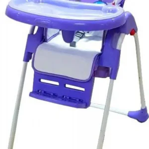 Scaun de masa pentru copii Baby Care CC Ursulet Mov reglabil in 3 trepte