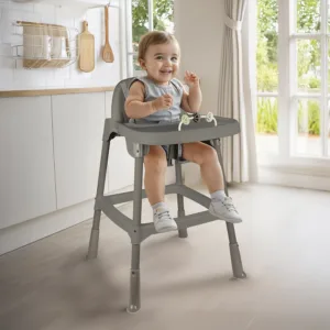 Scaun de masa pentru copii Dolu Nuve Gri