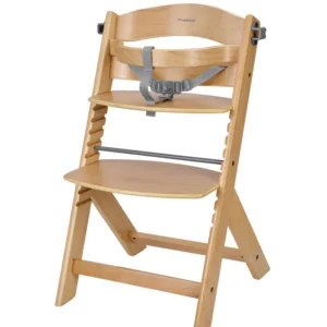 Scaun de masa pentru copii Kikkaboo Nordy Wood multifunctional cu structura din lemn