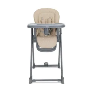Scaun de masa pentru copii Lorelli Party Beige Leather cadru usor din aluminiu