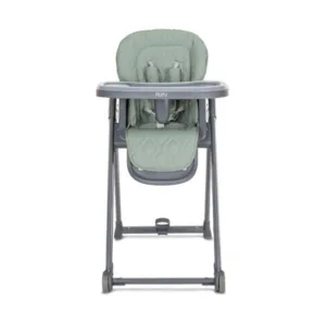 Scaun de masa pentru copii Lorelli Party Green Leather cadru usor din aluminiu