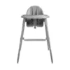 Scaun de masa pentru copii Lorelli Pesto Grey cu tavita detasabila si reglabila
