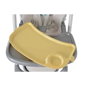 Scaun de masa pentru copii Moni Raffy Yellow pliabil