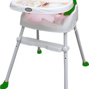 Scaun de masa pentru copii Novokids Teddy Bear Verde 3 in 1