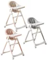 Scaun de masa ultrapliabil pentru bebelusi Little Mom