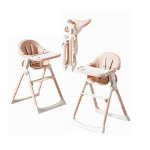 Scaun de masa ultrapliabil pentru bebelusi Little Mom