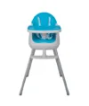 Scaun masa Multidine copii reglabil Keter albastru