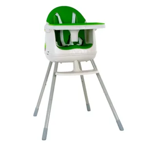 Scaun masa Multidine copii reglabil Keter verde