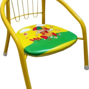 Scaun metalic pentru copii Novokids Little Chair Galben