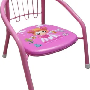 Scaun metalic pentru copii Novokids Little Chair Roz