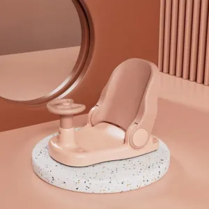 Scaunel de baie pentru copii Little Mom Pink Car