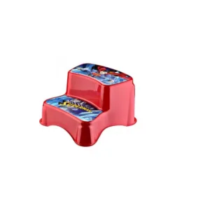 Scaunel inaltator wc cu doua trepte pentru copii Superman Tuffex 32x33x23.5 cm rosu