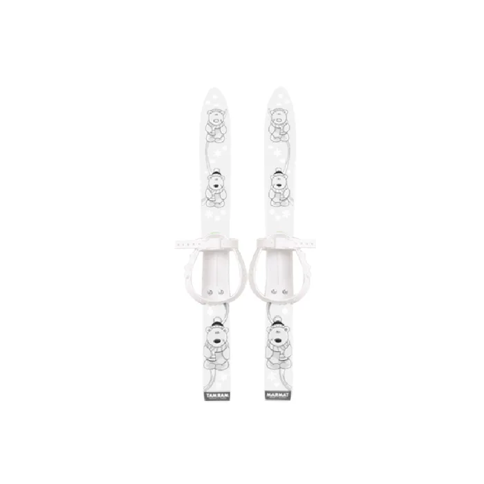 Schiuri pentru copii Marmat 70 cm alb