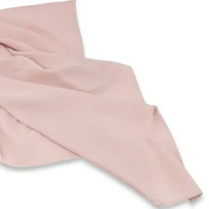 Scutec din muselina 80x80 cm Kreis Design Roz Pudra