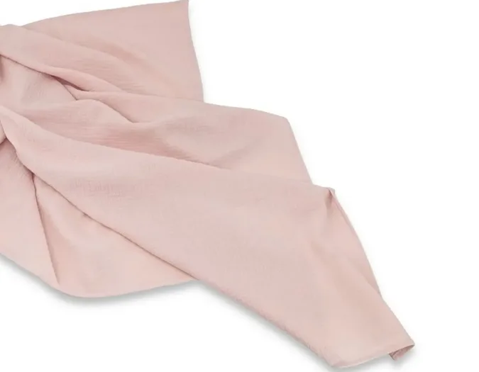 Scutec din muselina 80x80 cm Kreis Design Roz Pudra