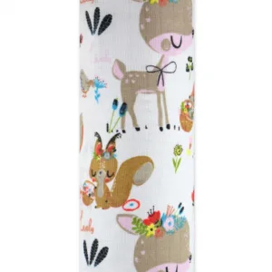 Scutec din muselina tetra 70x80 cm model Cute Animals