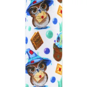 Scutec din muselina tetra 70x80 cm model Cute Owl