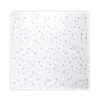Scutec muselina Lorelli Nappy 80 x 80 cm White Grey Stars