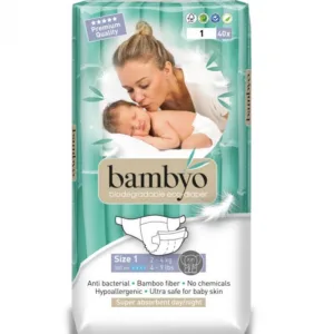 Scutece Bambyo ecologice de unica folosinta nr 1