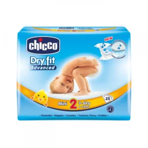 Scutece Chicco Dry Fit Advanced Mini nr.2 3-6 kg 25 buc