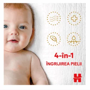 Scutece Huggies extra care 4 8-16 kg 60 buc