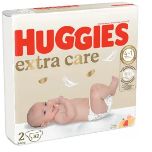 Scutece Huggies nr. 2 Extra Care 3-6 kg 82 buc