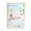 Scutece PureBorn din bambus organic newborn doublepack 5.5-8 kg