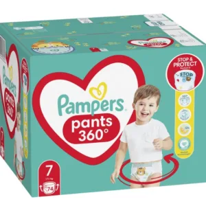 Scutece-chilotel Pampers Pants Mega Box Marimea 7 17+ kg 74 buc