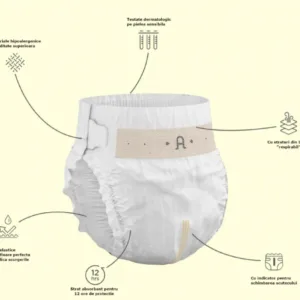 Scutece hipoalergenice Supreme Agnotis