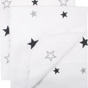 Scutece multifunctionale molton 80x80 cm 2set Star A.H.