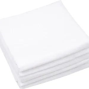 Scutece muselina albe 5set 70x70cm Hausmann
