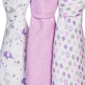 Scutece textile pentru bebelusi 3 buc BabyOno 04 Mov