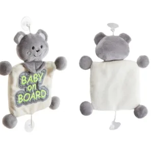 Semn reflectorizant Baby on Board BabyJem Verde