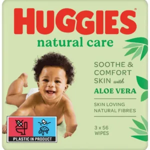 Servetele umede Huggies Aloe Trio