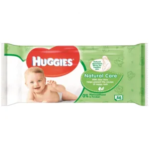 Servetele umede Huggies Natural Care 56 buc