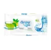 Servetele umede Spring Line Pop Up 100 bucati cu parfum Ceai verde ambalaj cu capac