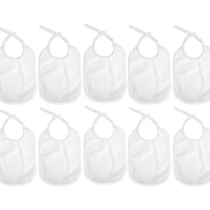 Set 10 bavete Lorelli white